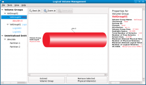 LVM volume group