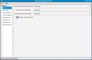 SELinux\'s admin interface