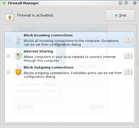 Firewall Manager enabled