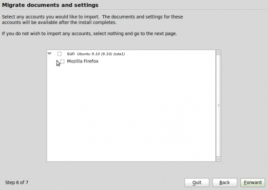 import settings