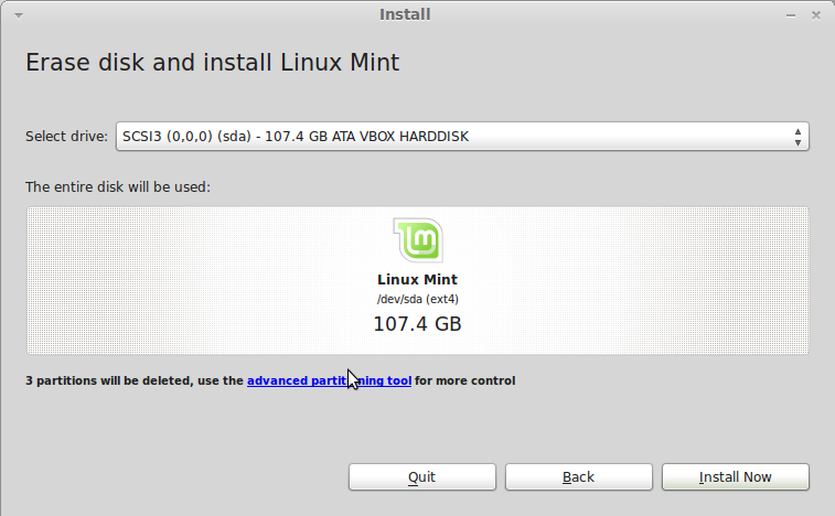 Manual Disk Partitioning Guide For Linux Mint LinuxBSDos