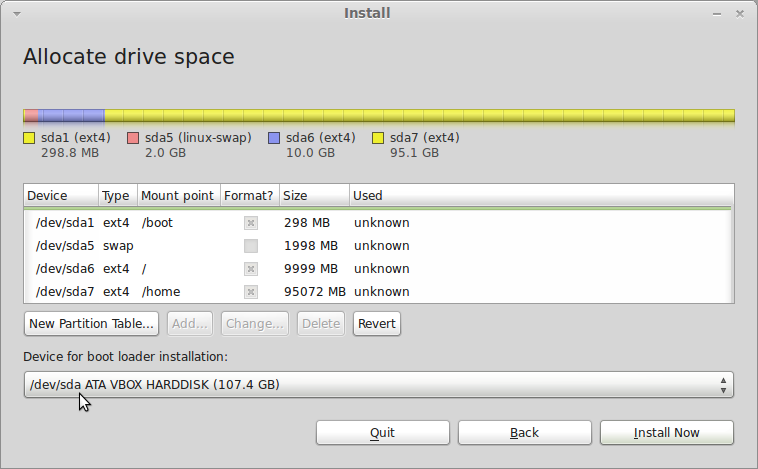 Manual Disk Partitioning Guide For Linux Mint Linuxbsdos