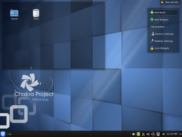 Chakra Edn KDE Desktop