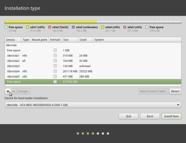 Windows 8/10 partitions