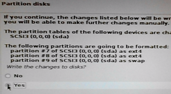 Format disk partitions Kali Linux 2