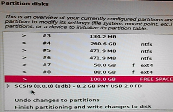 Kali Linux 2 free disk space