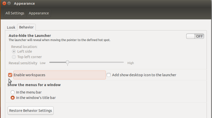 Ubuntu 15.10 Virtual Desktops