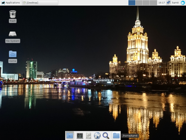 Extra wallpaper on Fedora 23 KDE