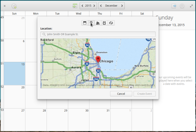 elementary OS Freya 0.3.2 calendar geolocation