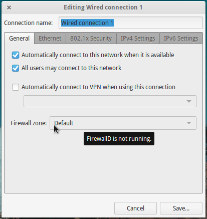elementary OS Freya 0.3.2 network editor
