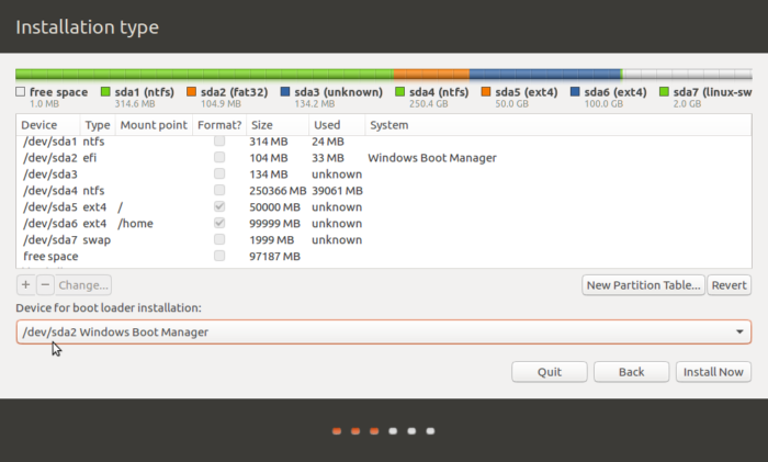 Ubuntu 16.04 advanced partition tool