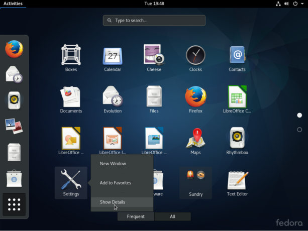 Fedora 25 GNOME 3 applications