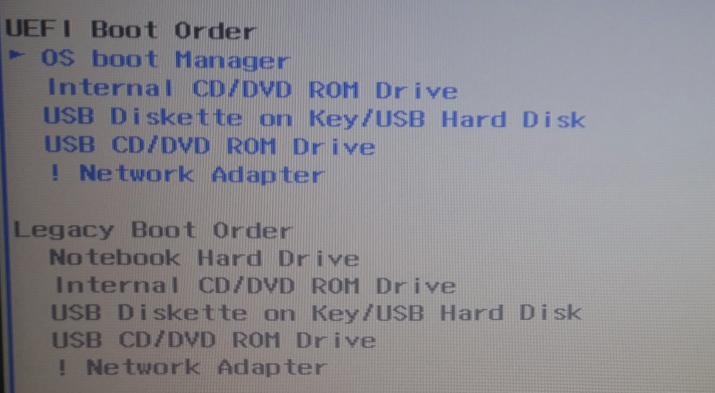 boot to usb windows 10 hp