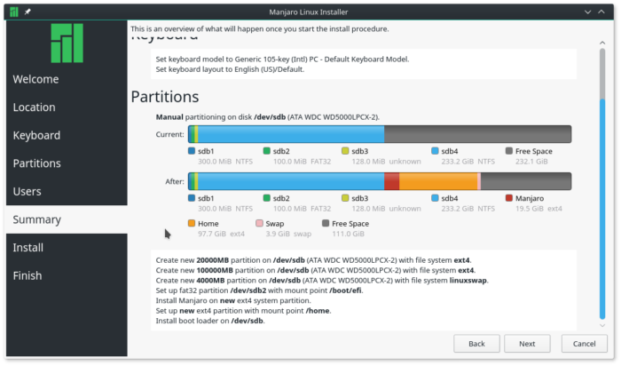 Manjaro 16.10 KDE