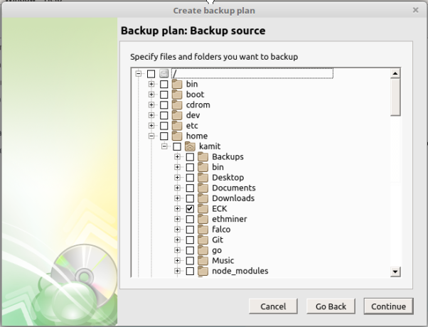 CloudBerry Backup files