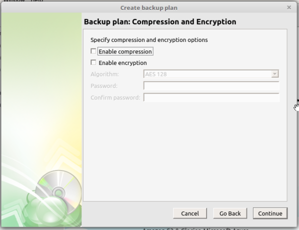 CloudBerry Backup encryption