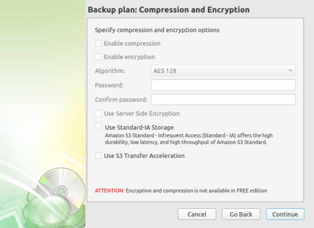 CloudBerry Backup Linux