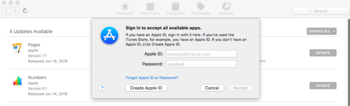 create an Apple ID