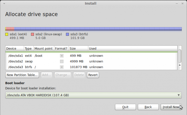 How To Install Linux Mint 10 On A Btrfs File System – LinuxBSDos.com