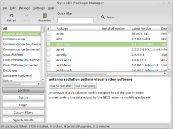 synaptic pacakge manager