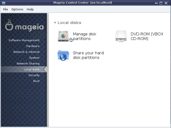 LVM Disk Management Mageia