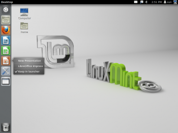 Mint 12 Unity Desktop