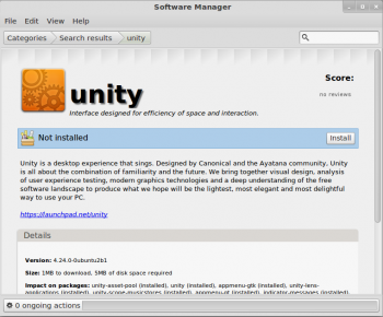 Install Unity Desktop Linux Mint 12