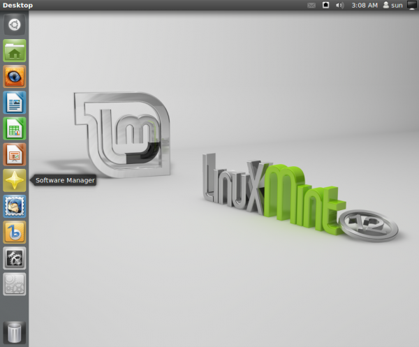 Unity Desktop Launcher Mint 12