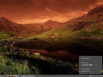 Cinnamon Panel Volume Applet Ubuntu 11.10
