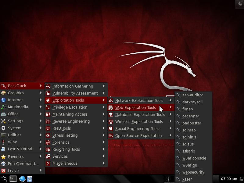 BackTrack 5 Revolution 2 screen shots | LinuxBSDos.com