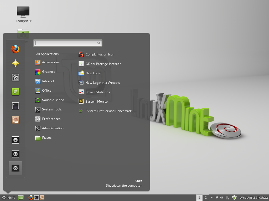 Linux mint cinnamon как запустить