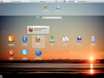 Linux Mint 13 KDE Netbook Apps