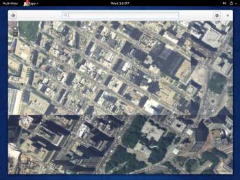 Fedora 20 GNOME 3 Map