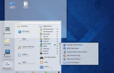 Fedora 20 KDE Lancelot menu
