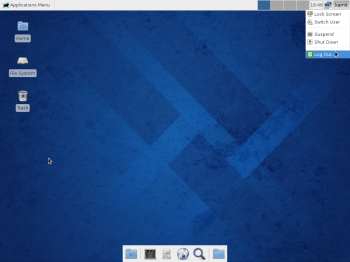 Fedora 20 Xfce desktop