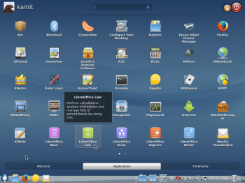 ROSA Desktop Fresh R2 app launcher