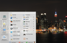 Linux Mint 16 KDE Lancelot menu