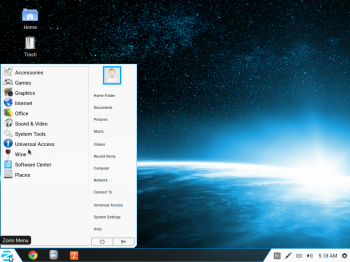 Zorin OS 8 Desktop