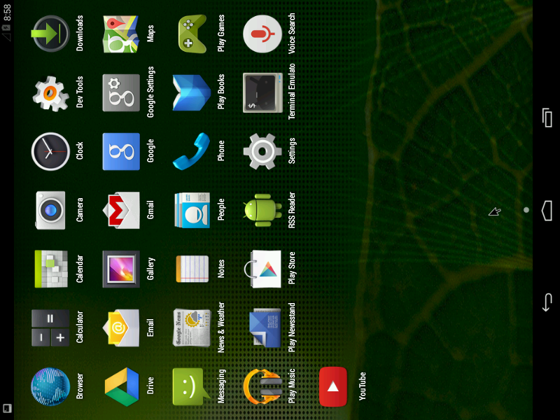 Android-x86 4.4 screen rotation