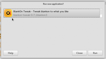 BlankOn 9 Warsi run app