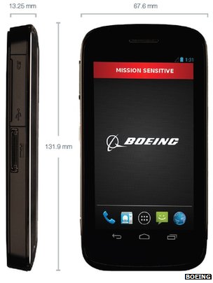 Boeing Black Android smartphone