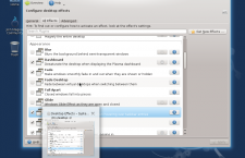 KDE highlight window desktop effect