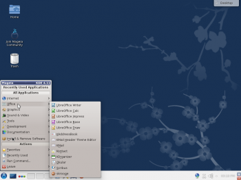 Mageia 4 KDE desktop