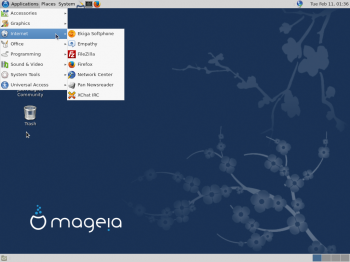 Mageia 4 MATE desktop