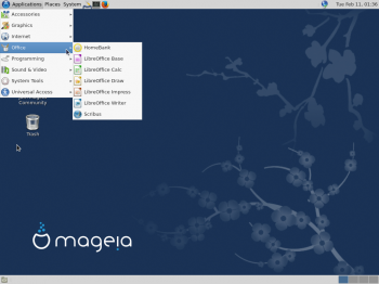 Mageia 4 MATE desktop