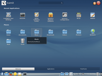 ROSA Desktop Fresh KDE SimpleWelcome