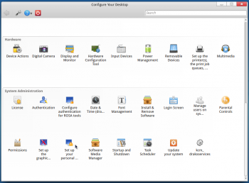 ROSA Desktop Fresh KDE System Settings