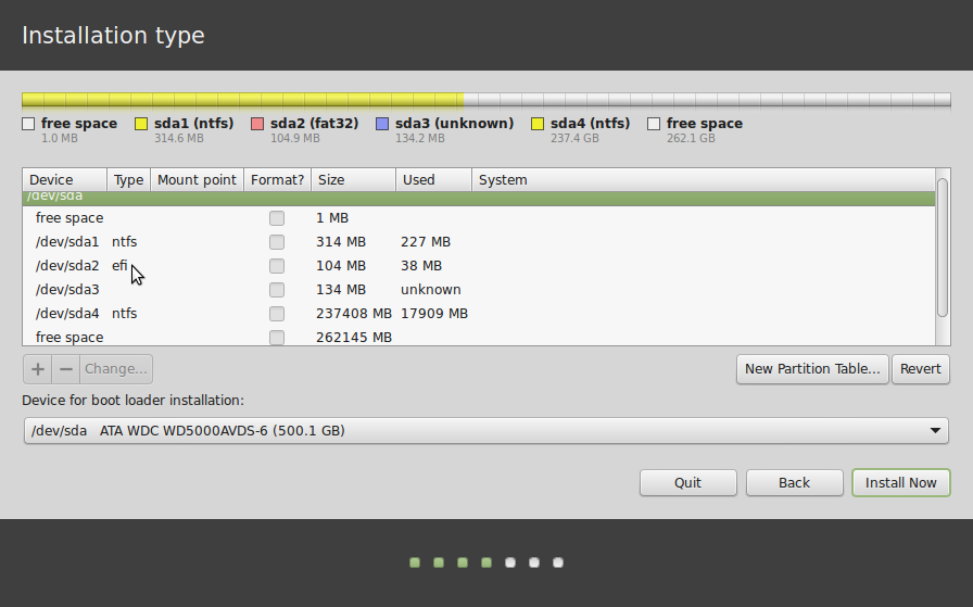 How to dualboot Linux Mint 17 and Windows 8 on a PC with UEFI firmware