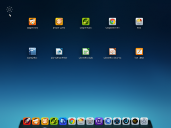 Deepin 2014 launcher