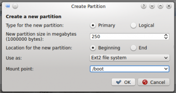 Manual disk partitioning guide for Linux Mint 17 KDE | LinuxBSDos.com